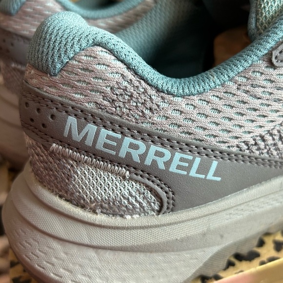 Merrell Fly Strike Trail Runners Gray/Teal Women’s 7 Hiking Shoes - Picture 9 of 9